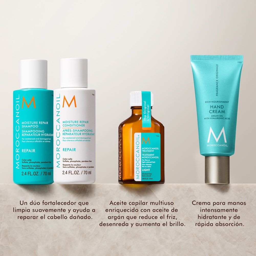 MINI HAIR REPAIR KIT (KIT DE HIDRATANTES EN FORMATO DE VIAJE)